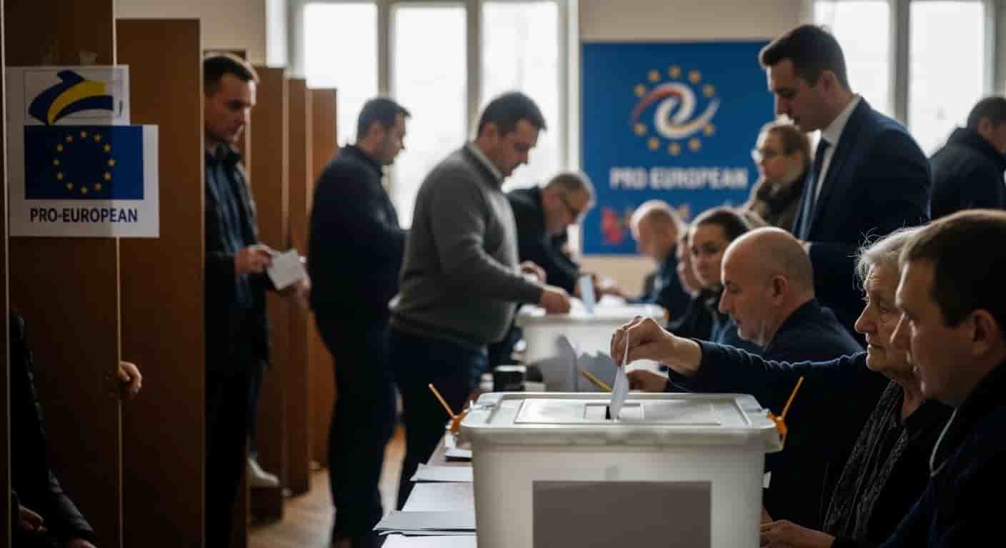 Partia proeuropejska prowadzi w kluczowych wyborach parlamentarnych w Mołdawii