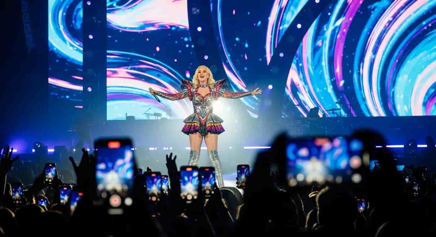Katy Perry wystąpiła w Krakowie w ramach The Lifetimes Tour - miłość i krytyka w cieniu sceny