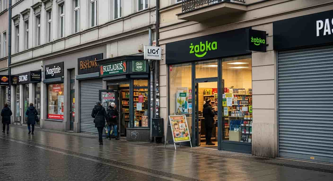 Niedziela 23 listopada 2025 z zakazem handlu - sklepy zamknięte, wyjątki tylko dla Żabki i małych placówek