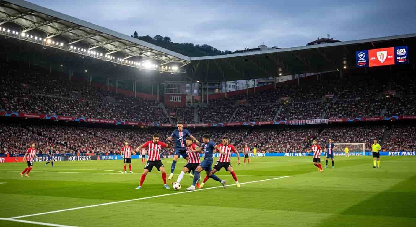 Athletic Bilbao podejmie PSG w kluczowym meczu Ligi Mistrzów