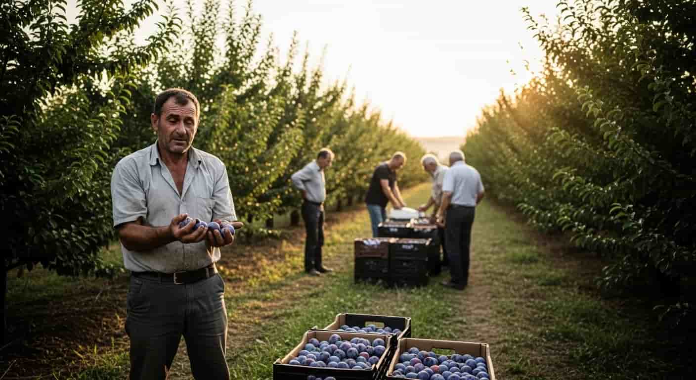 Internauci uratowali rolnika oszukanego przez kontrahenta - 11 ton śliwek sprzedanych w kilka godzin