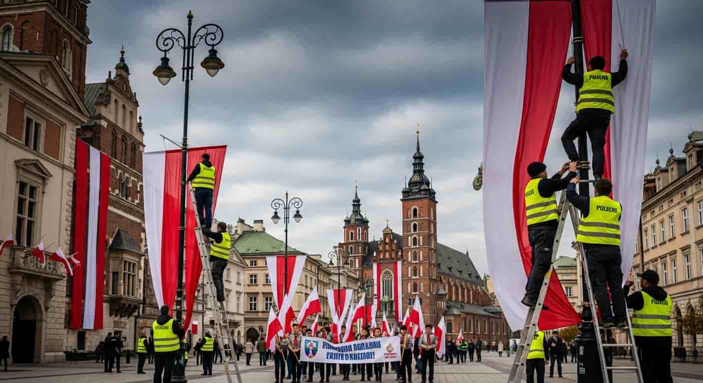 Polskie miasta przygotowują się do obchodów 107. rocznicy odzyskania niepodległości