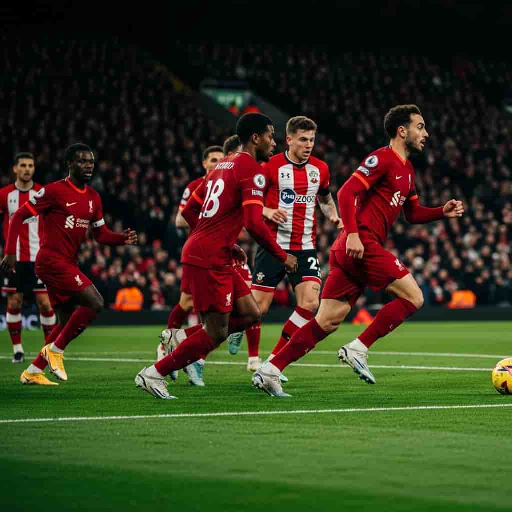 Liverpool wprowadza jedenaście zmian w składzie na mecz z Southampton w Pucharze Ligi