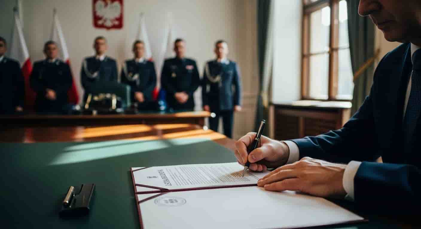 Prezydent podpisał ustawę mieszkaniową - funkcjonariusze otrzymają do 1800 zł miesięcznie