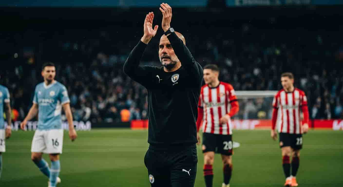 Guardiola chwali Manchester City za przełamanie kryzysu przed meczem z Sunderland