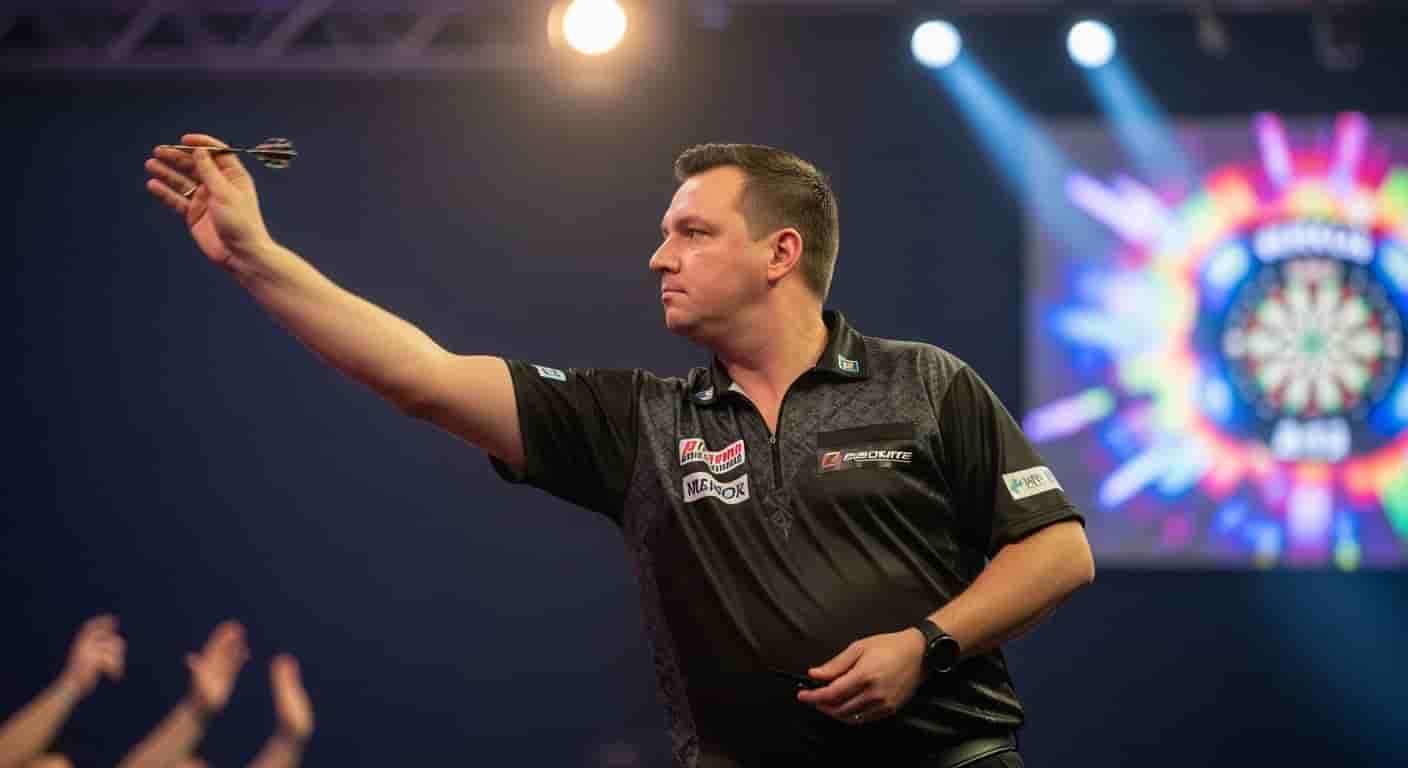 Krzysztof Ratajski triumfuje w drugiej rundzie mistrzostw świata w darcie