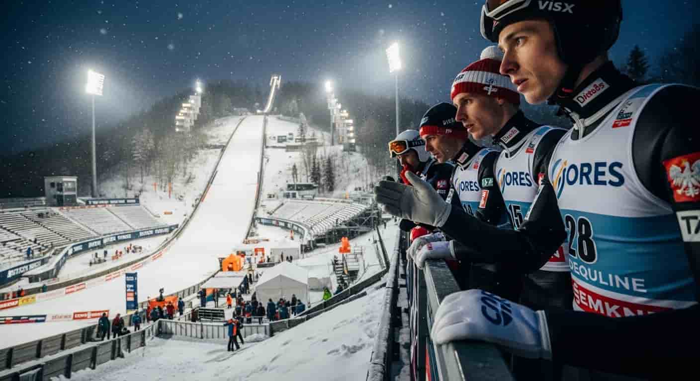 Rozpoczęcie Turnieju Czterech Skoczni 2025 w Oberstdorfie - polscy skoczkowie w trudnej sytuacji