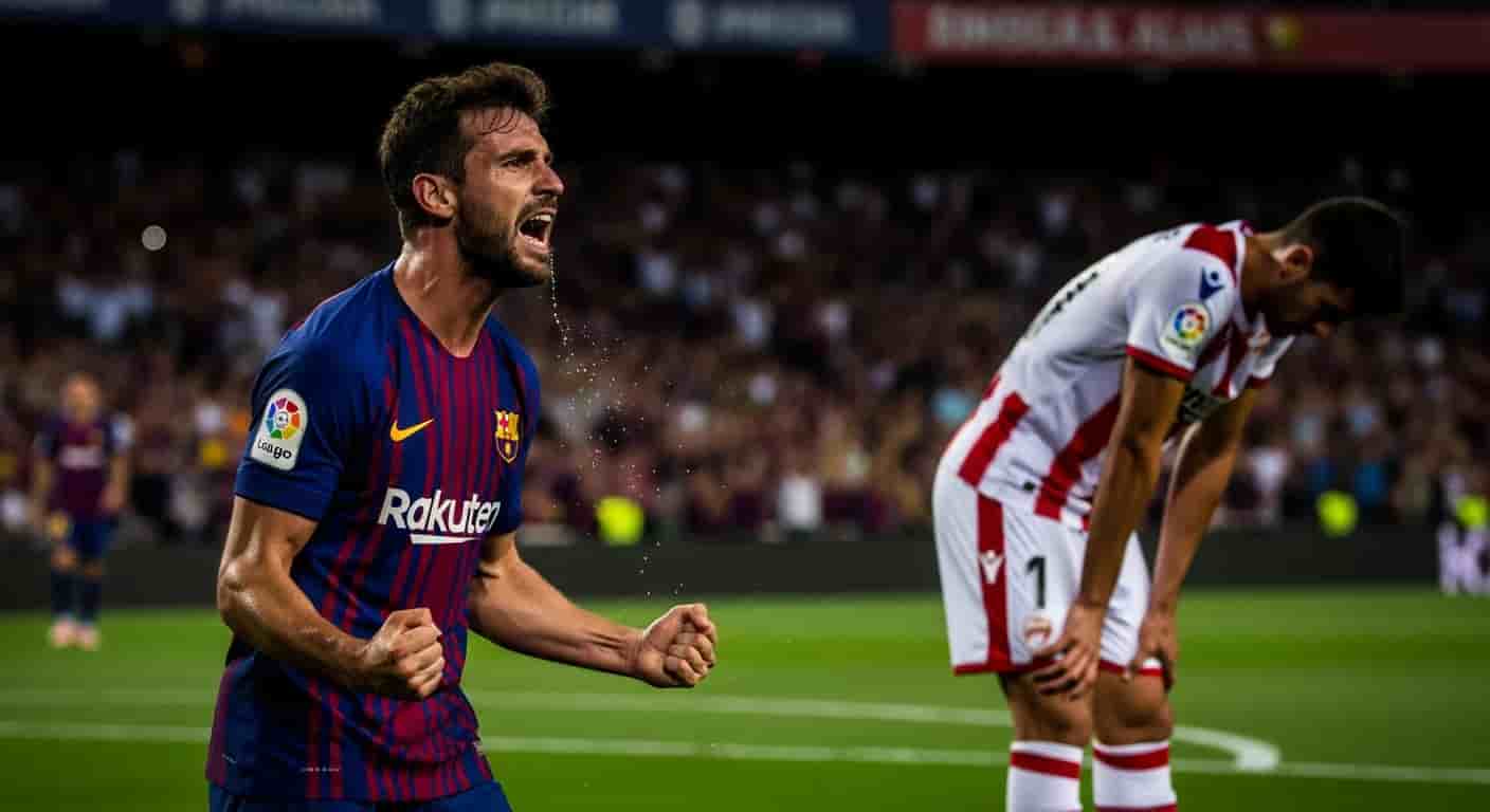 FC Barcelona pokonuje Deportivo Alaves 2-1 w dramatycznym meczu na Camp Nou