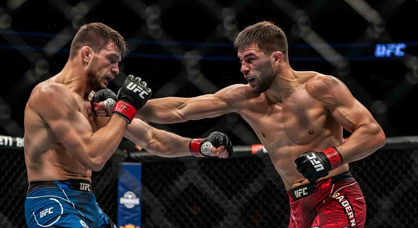 UFC 320: Jakub Wikłacz triumfuje w debiucie pokonując byłego mistrza Bellatora