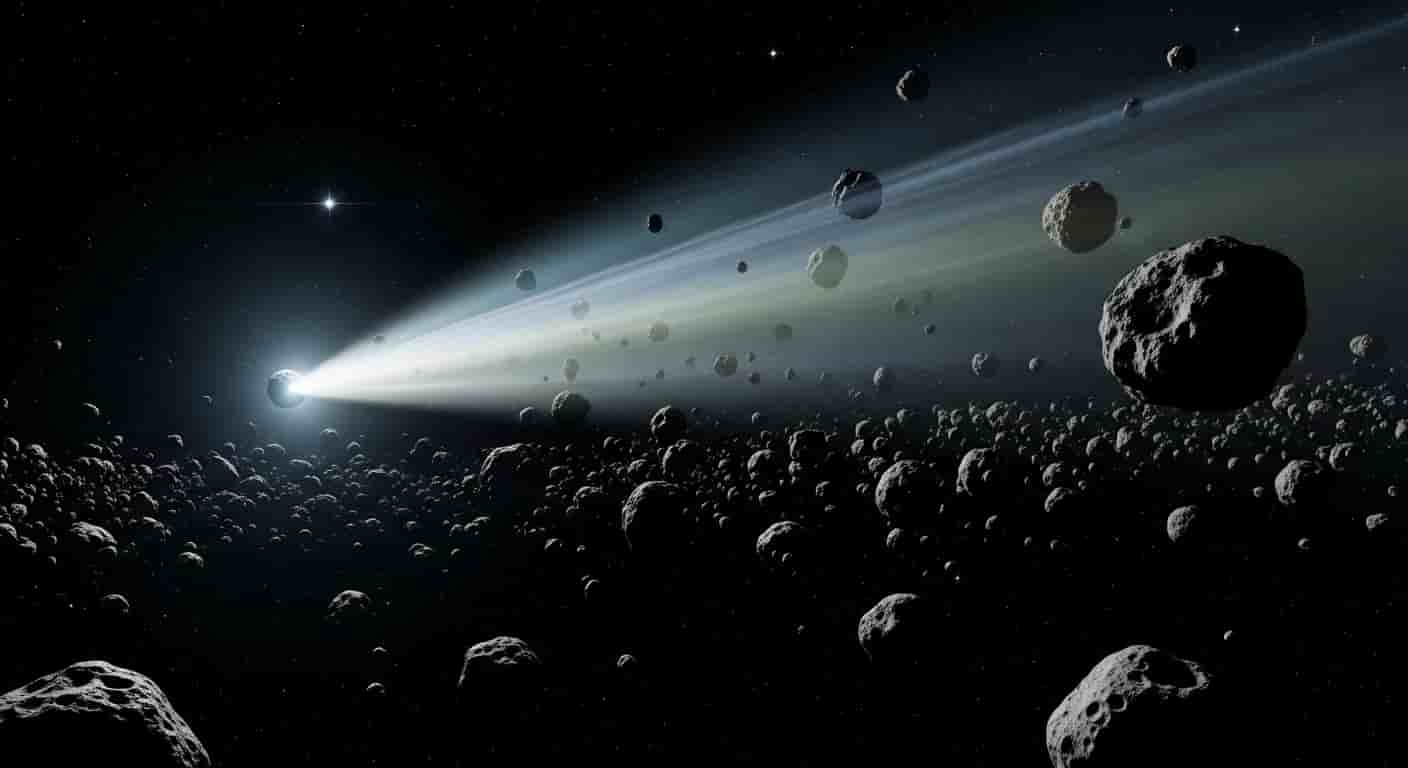 Trzeci gość z kosmosu - kometa międzygwiezdna 3I/Atlas przemierza Układ Słoneczny z rekordową prędkością