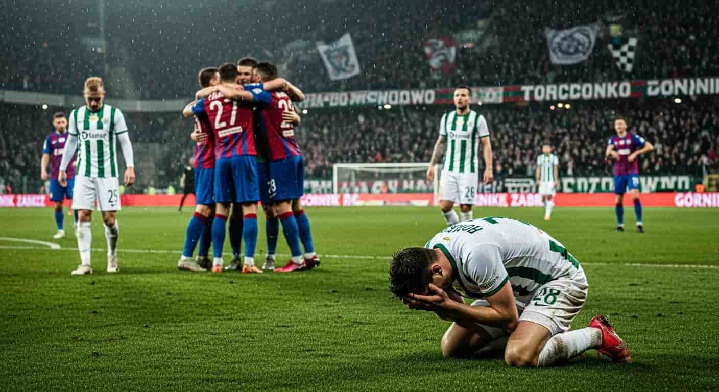 Lechia Gdańsk przegrywa z Górnikiem Zabrze w 1/8 finału Pucharu Polski