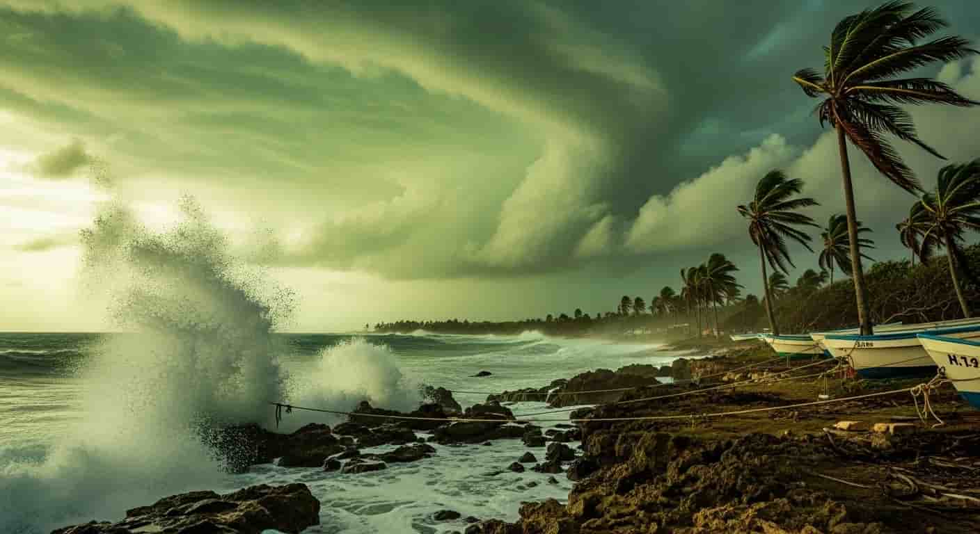 Huragan Melissa zbliża się do Jamajki - najsilniejsza burza roku zagraża wyspie
