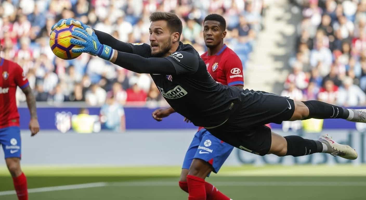 Jan Oblak kluczem do zwycięstwa Atletico Madrid nad Osasuną
