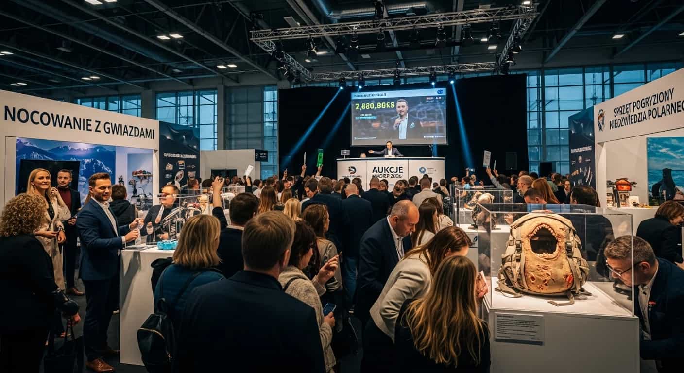 Aukcje WOŚP 2026 bią rekordy popularności - od nocowania z gwiazdami po sprzęt pogryziony przez niedźwiedzia polarnego