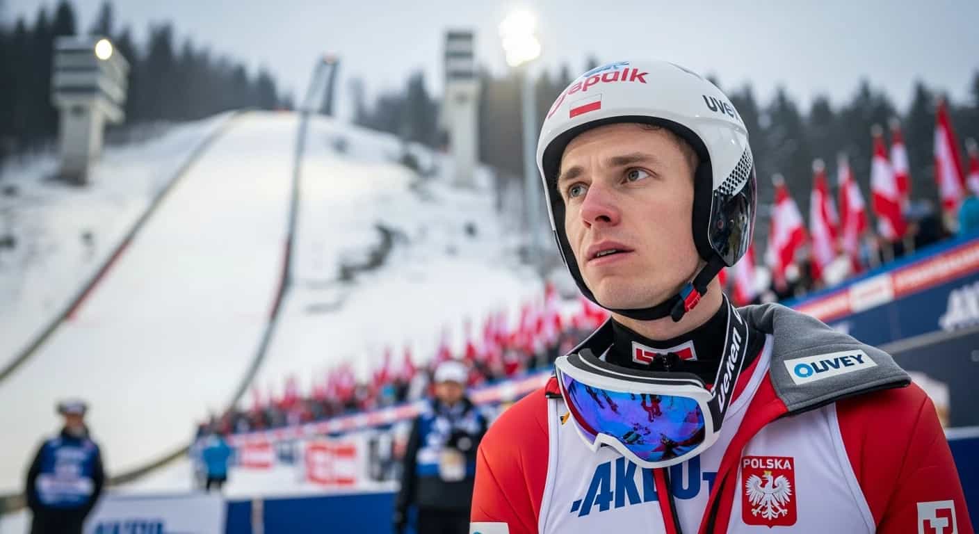 Kamil Stoch poza składem na konkurs duetów w Zakopanem - Austria prowadzi po pierwszej serii