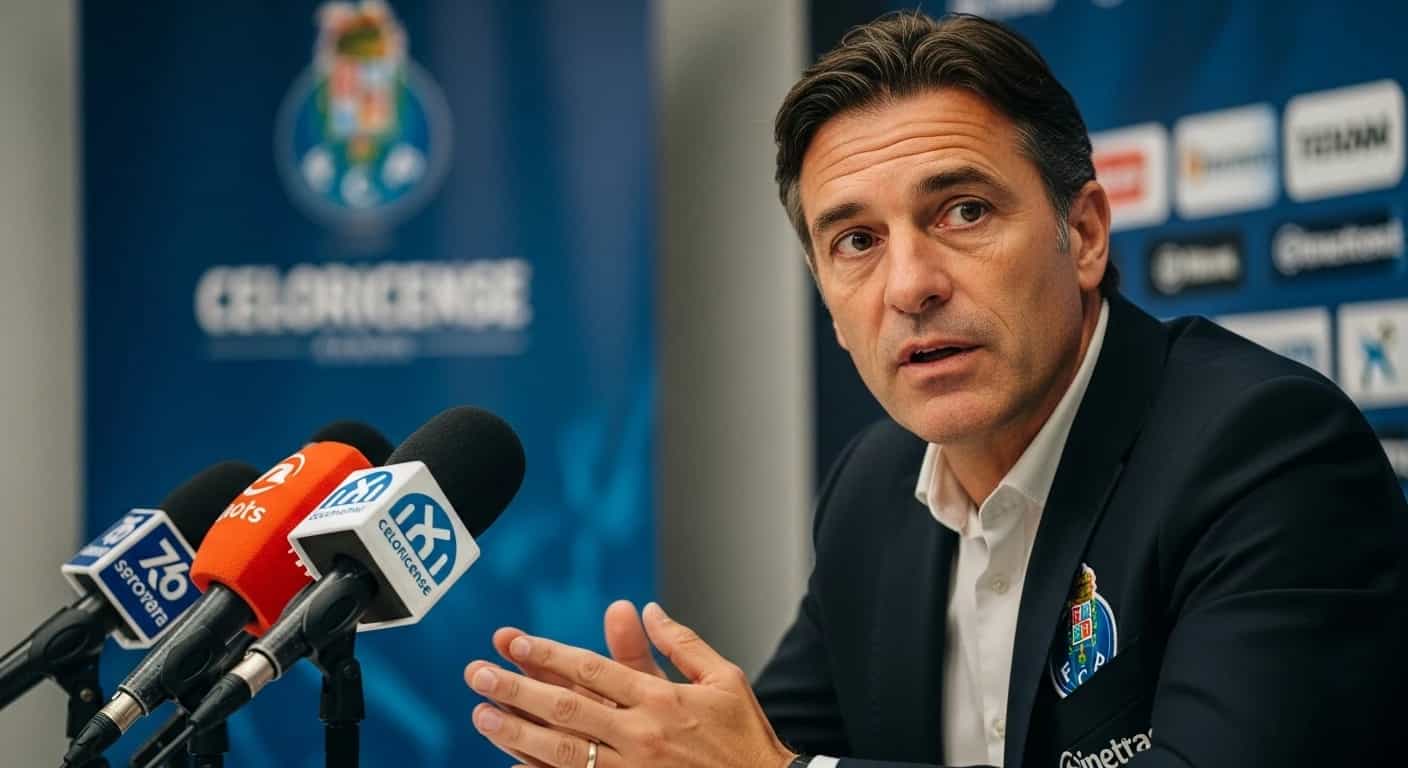 Farioli apeluje o szacunek i inteligencję przed meczem Porto z Celoricense w Pucharze Portugalii
