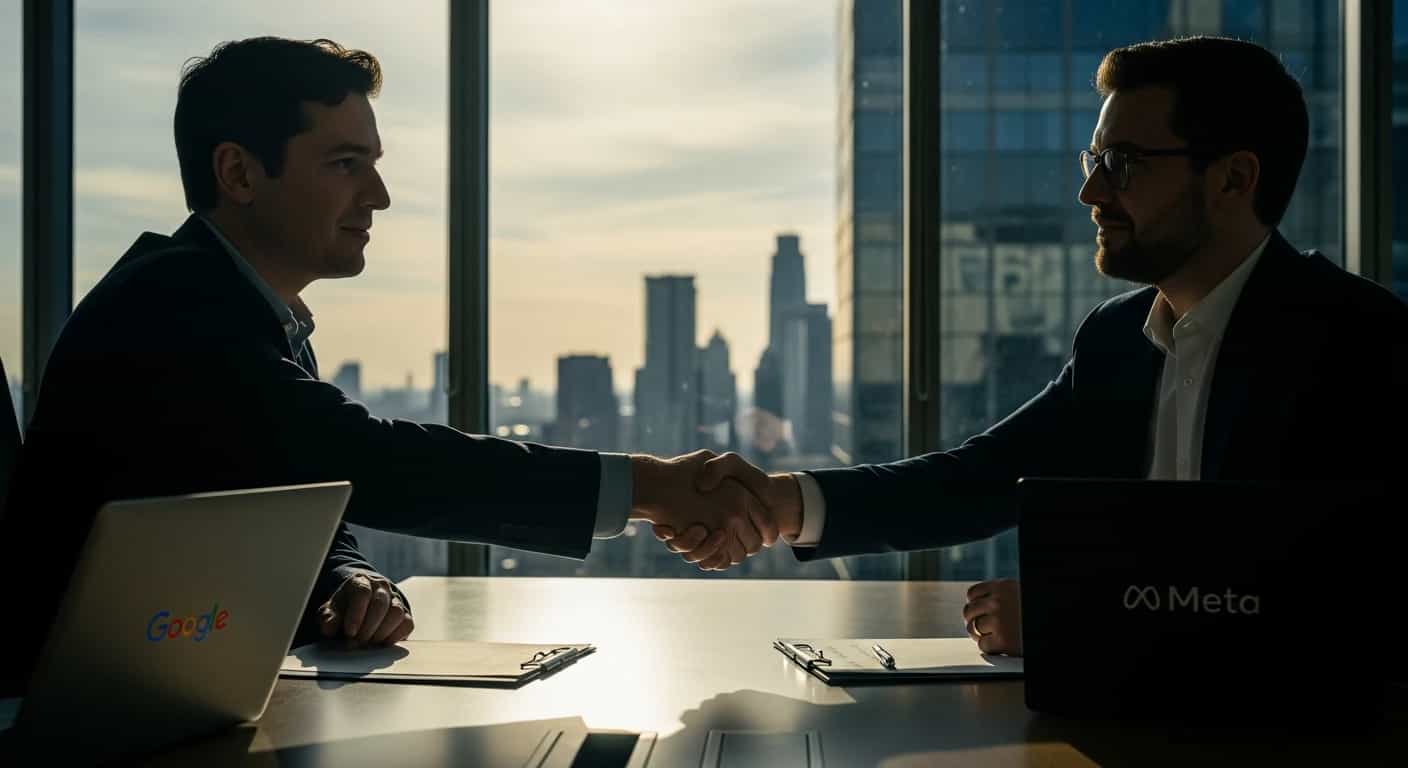 Google wzmacnia pozycję w rywalizacji z Nvidia dzięki potencjalnej umowie z Meta na miliardy dolarów