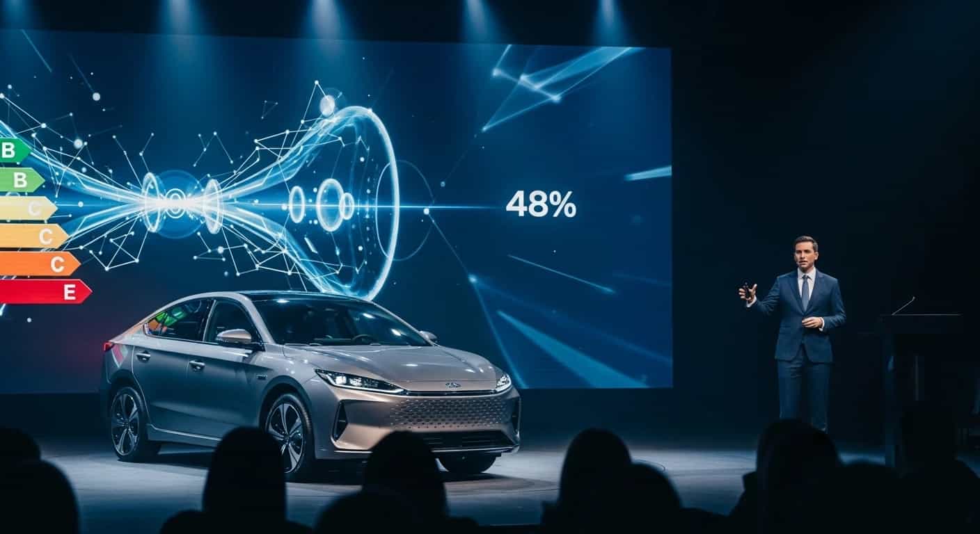 Chery prezentuje przełomowe technologie hybrydowe z 48% sprawnością termiczną na Międzynarodowej Nocy Technologii 2025