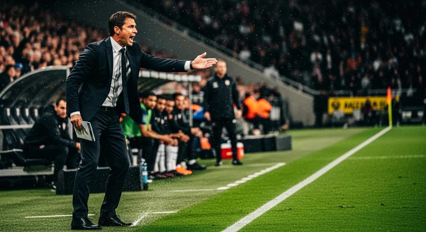 Pocognoli debiutuje jako trener Monaco w kontrowersyjnym meczu z Angers