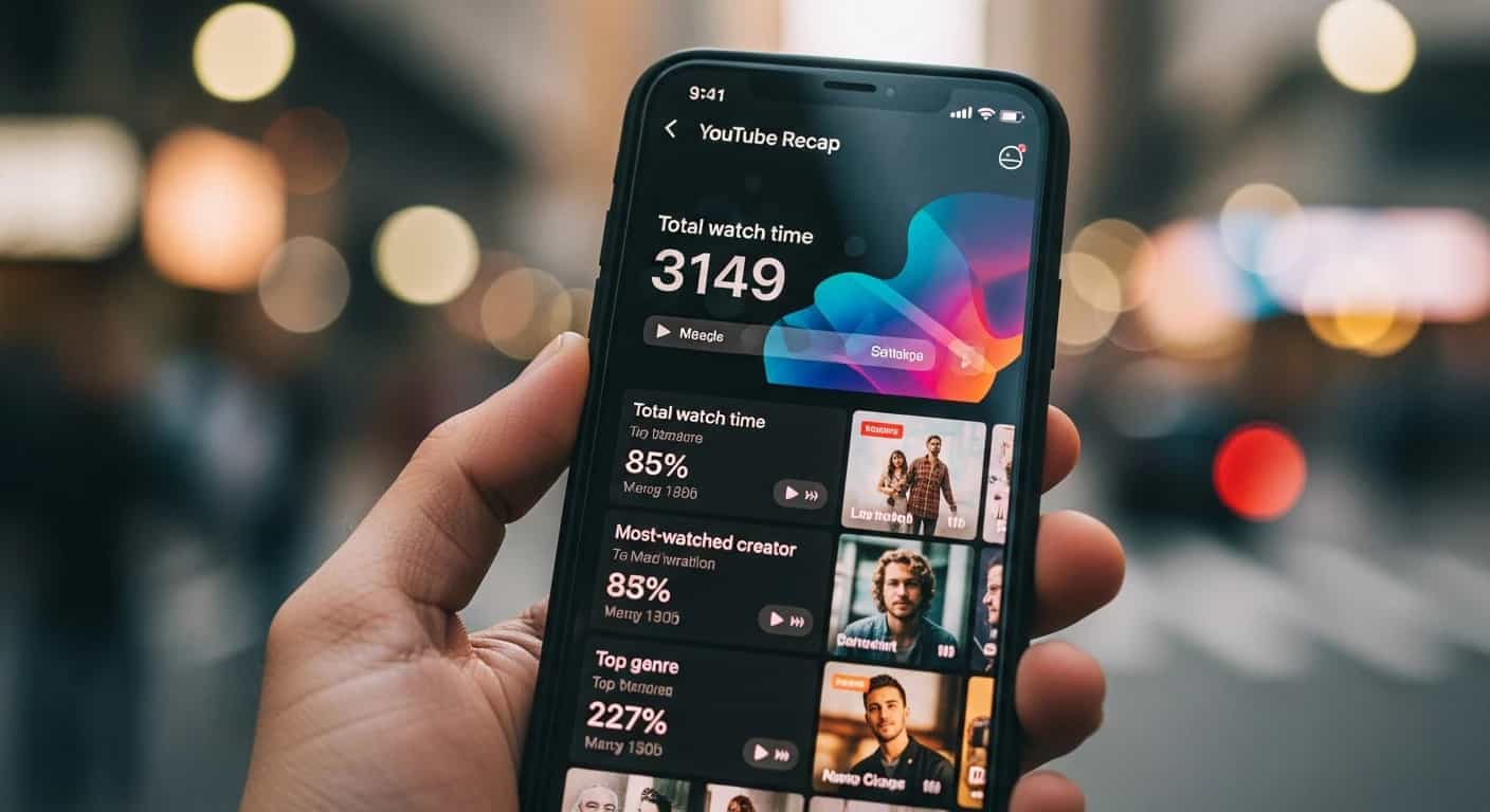 YouTube wprowadza funkcję Recap - odpowiedź na Spotify Wrapped dla wideo