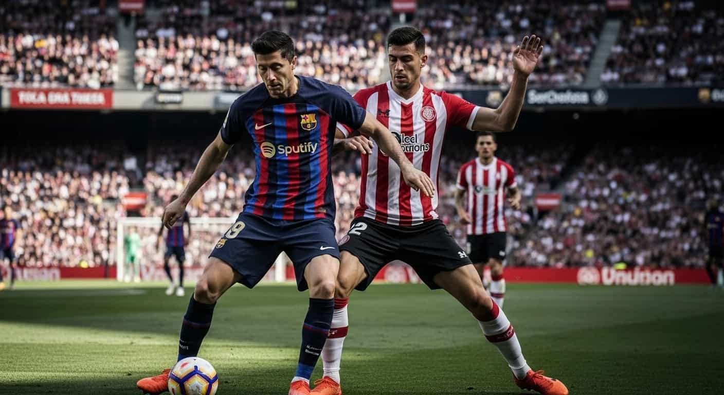 Barcelona z Polakami w składzie podejmie Gironę w hicie La Liga