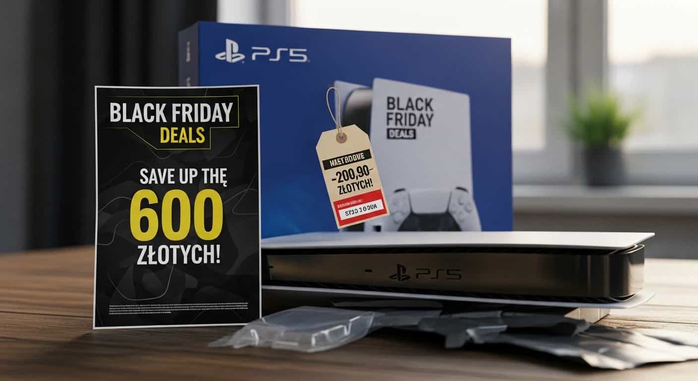 PlayStation 5 osiąga rekordowo niskie ceny na Black Friday 2025 - nawet 600 złotych oszczędności