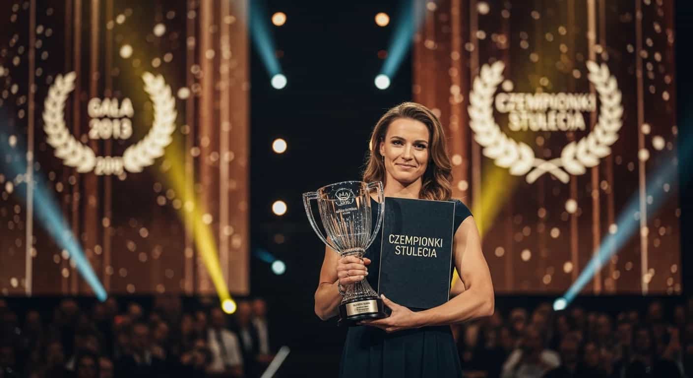 Justyna Kowalczyk uhonorowana tytułem Czempionki Stulecia podczas Gali Mistrzów Sportu
