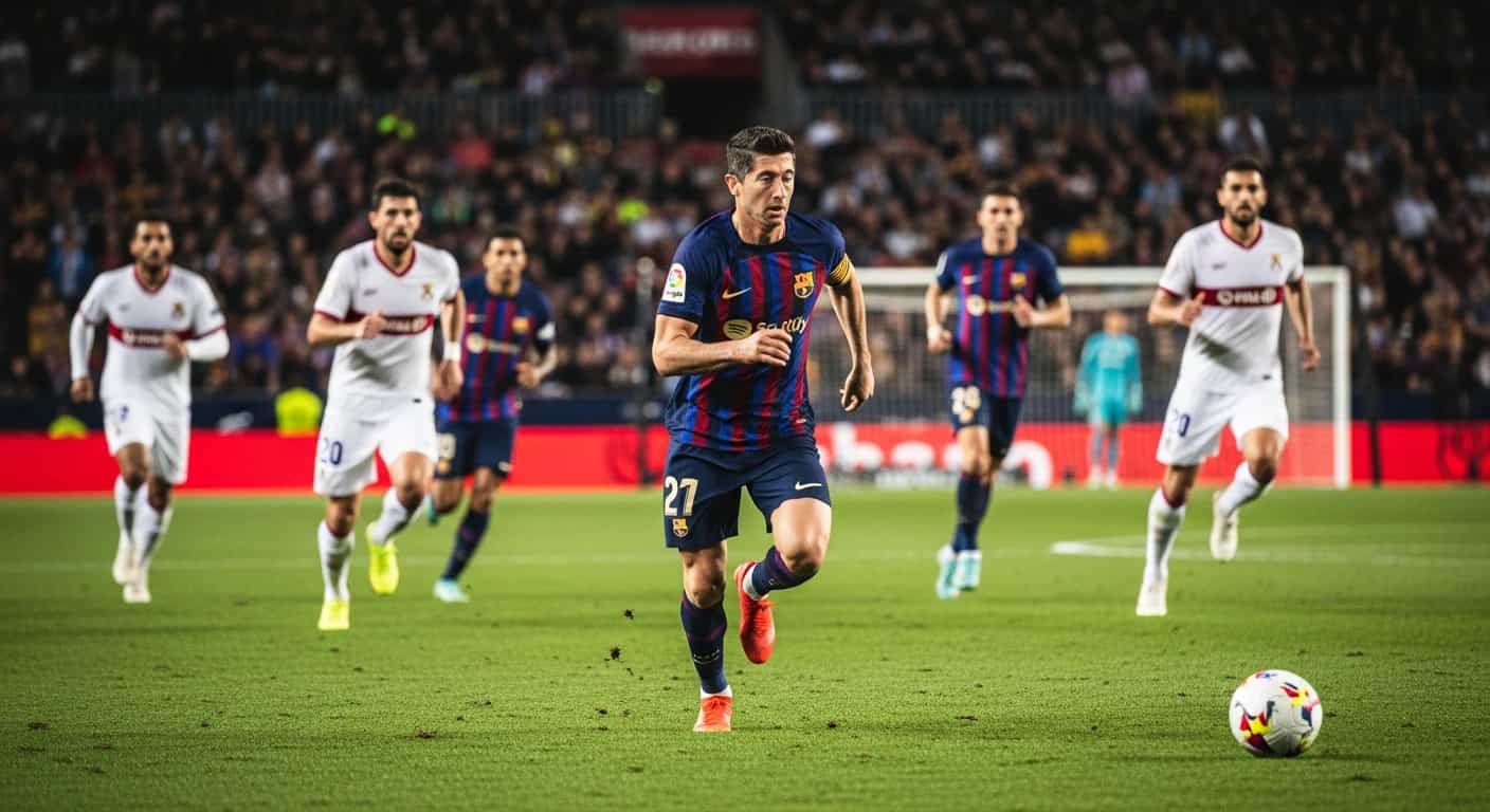 Albacete podejmie FC Barcelonę w ćwierćfinale Pucharu Króla - Lewandowski w podstawowym składzie