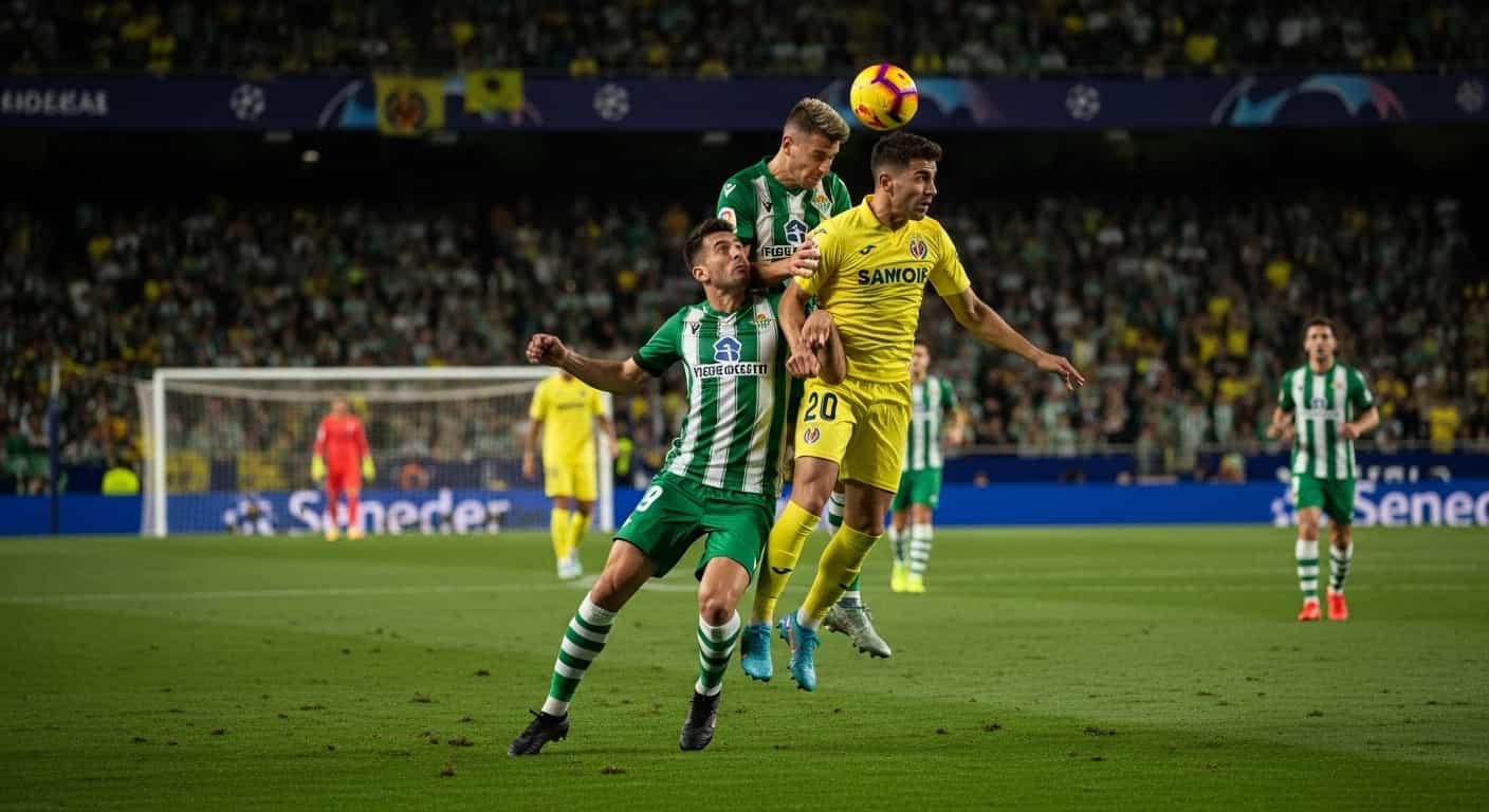 Villarreal i Real Betis walczą o miejsce w Lidze Mistrzów w hicie La Liga