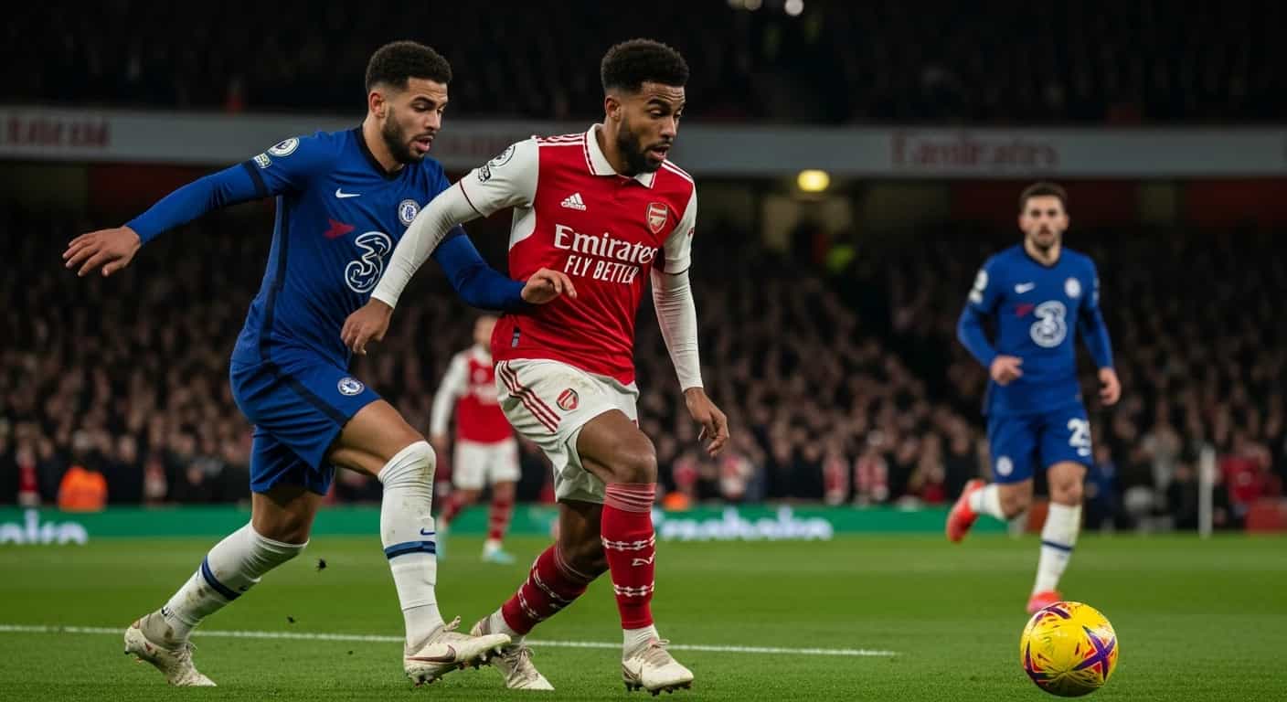 Arsenal podejmie Chelsea w półfinale Carabao Cup z jednobramkową przewagą