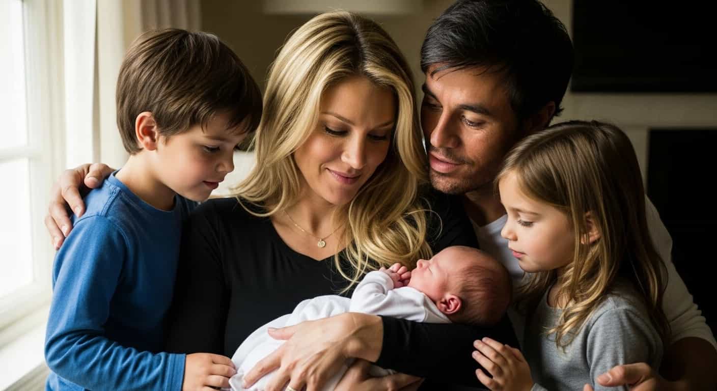 Anna Kurnikowa i Enrique Iglesias zostali rodzicami po raz czwarty