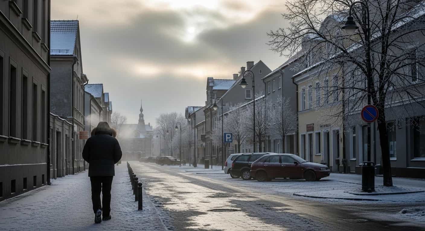 Syberyjski mróz uderza w Polskę - temperatury spadają do minus 16 stopni