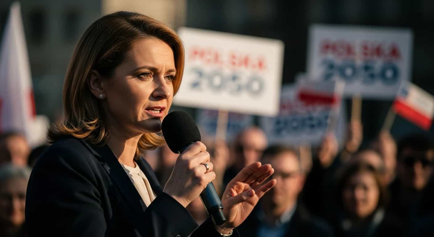 Katarzyna Pełczyńska-Nałęcz prowadzi w wyborach na szefa Polski 2050 - będzie druga tura z Henning-Kloską