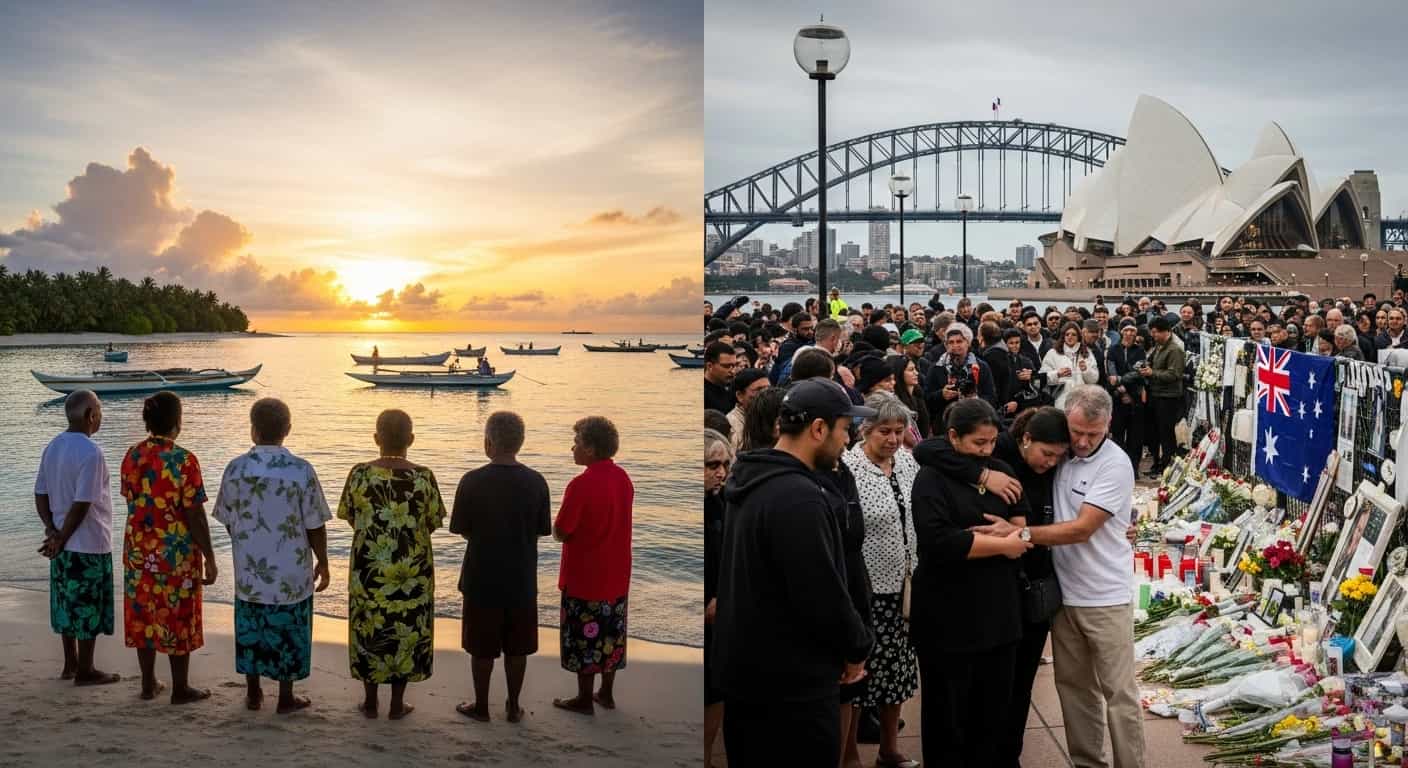 Świat wita 2026 - Kiribati pierwsze, Sydney z uczczeniem ofiar zamachu