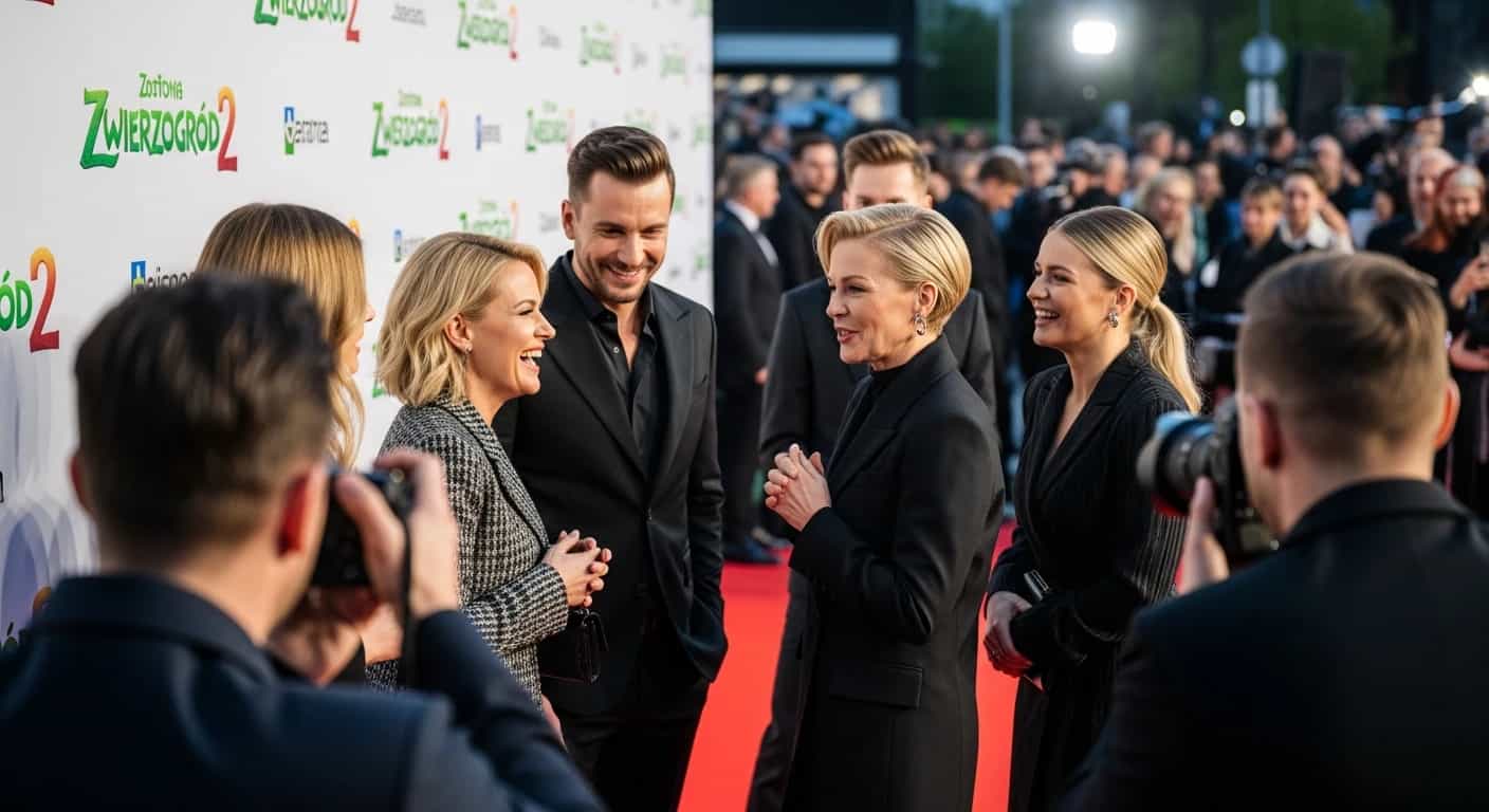 Gwiazdy polskiego show-biznesu na premierze animacji Zwierzogród 2