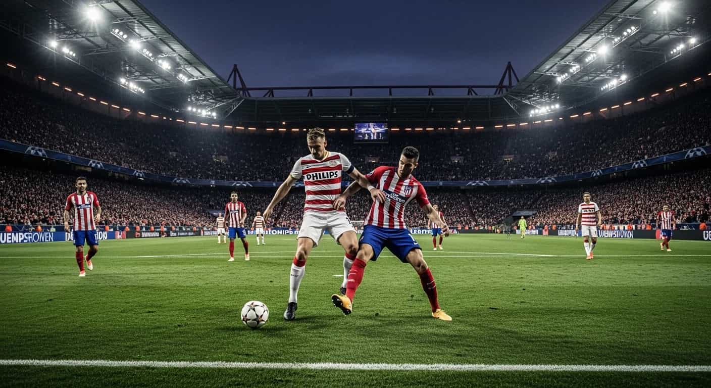 PSV Eindhoven podejmuje Atletico Madryt w kluczowym meczu Ligi Mistrzów