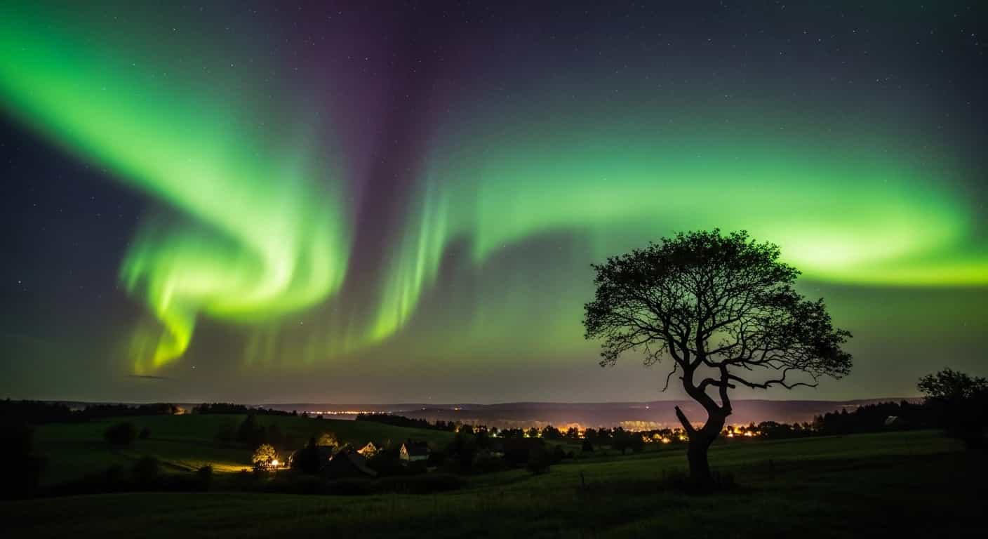 Zorza polarna nad Polską - spektakularne zjawisko może być widoczne przez kilka najbliższych nocy