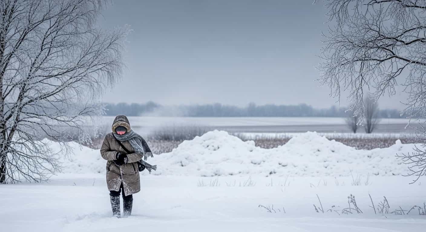 Siarczyste mrozy w Polsce - temperatura odczuwalna może spaść do minus 38 stopni