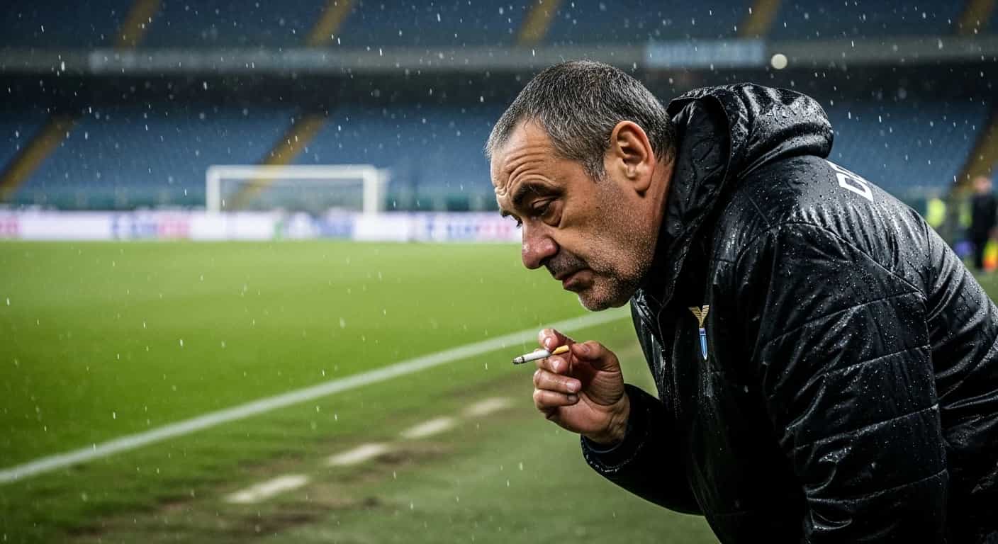 Lazio rozbite przez Como - Sarri załamany po porażce 0:3