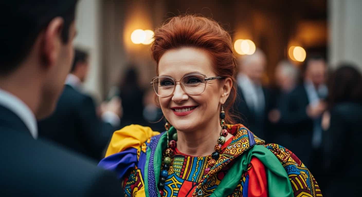 Joanna Senyszyn błyszczy na gali AfryKamera w swoim charakterystycznym stylu