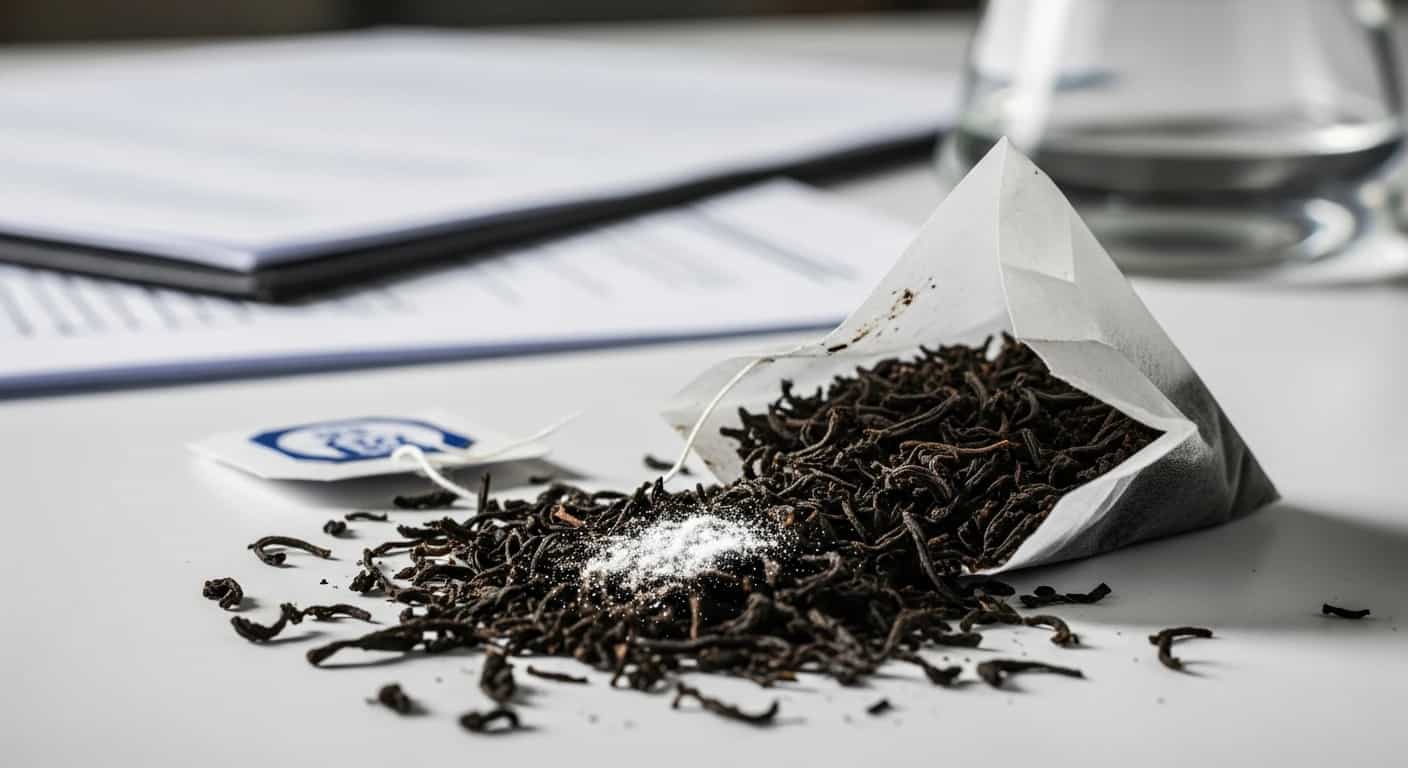 GIS ostrzega przed pestycydami w czarnej herbacie - partia wycofana ze sprzedaży