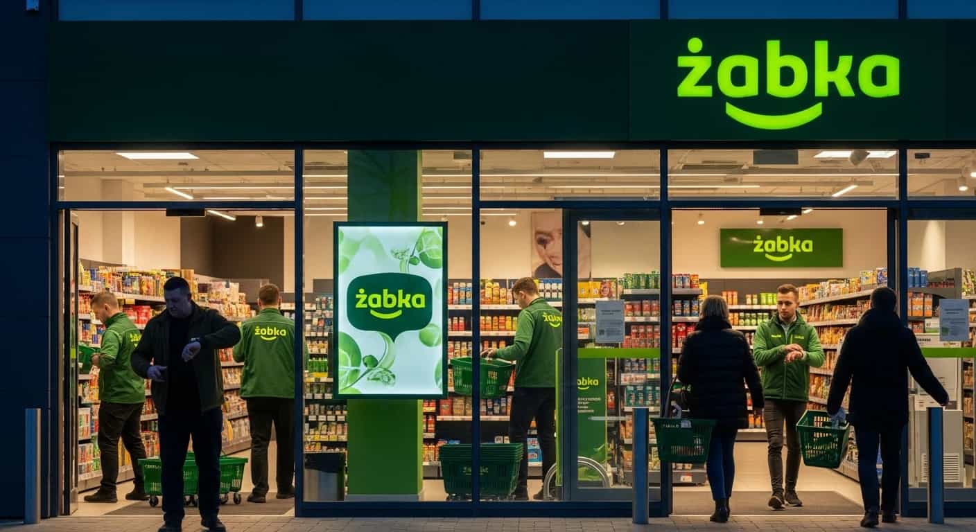 Żabka najdłużej otwarta w sylwestra - pracownicy będą pracować do 23:00