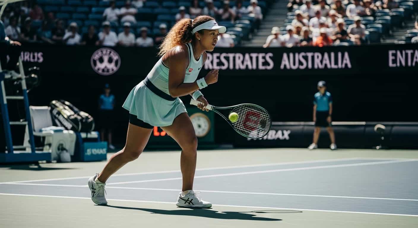 Naomi Osaka zachwyca stylem i wygrywa na Australian Open 2026 - spektakularny powrót dwukrotnej mistrzyni