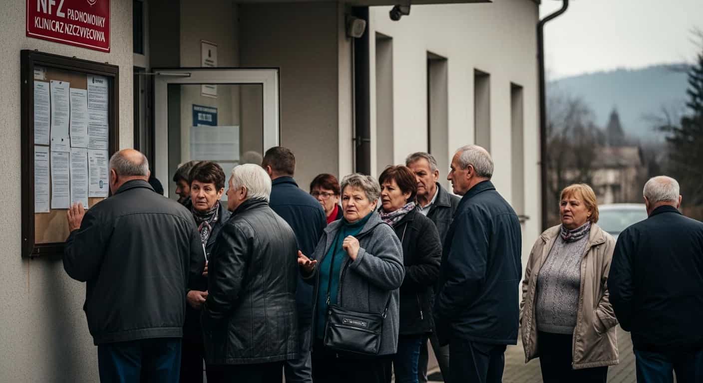 Problemy z dostępem do informacji o kolejkach NFZ w Szczyrku - pacjenci bez aktualnych danych o terminach