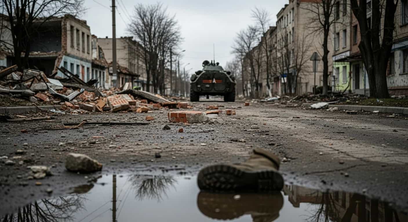 Siewiersk w obwodzie donieckim niemal całkowicie w rękach rosyjskich wojsk