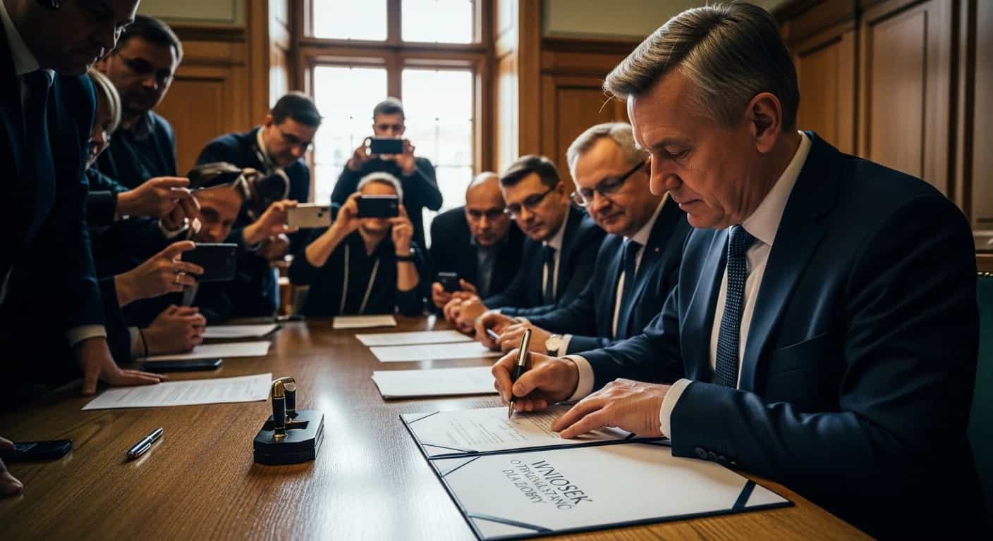 Czarzasty podpisał wniosek o Trybunał Stanu dla Ziobry - ruszyło zbieranie podpisów