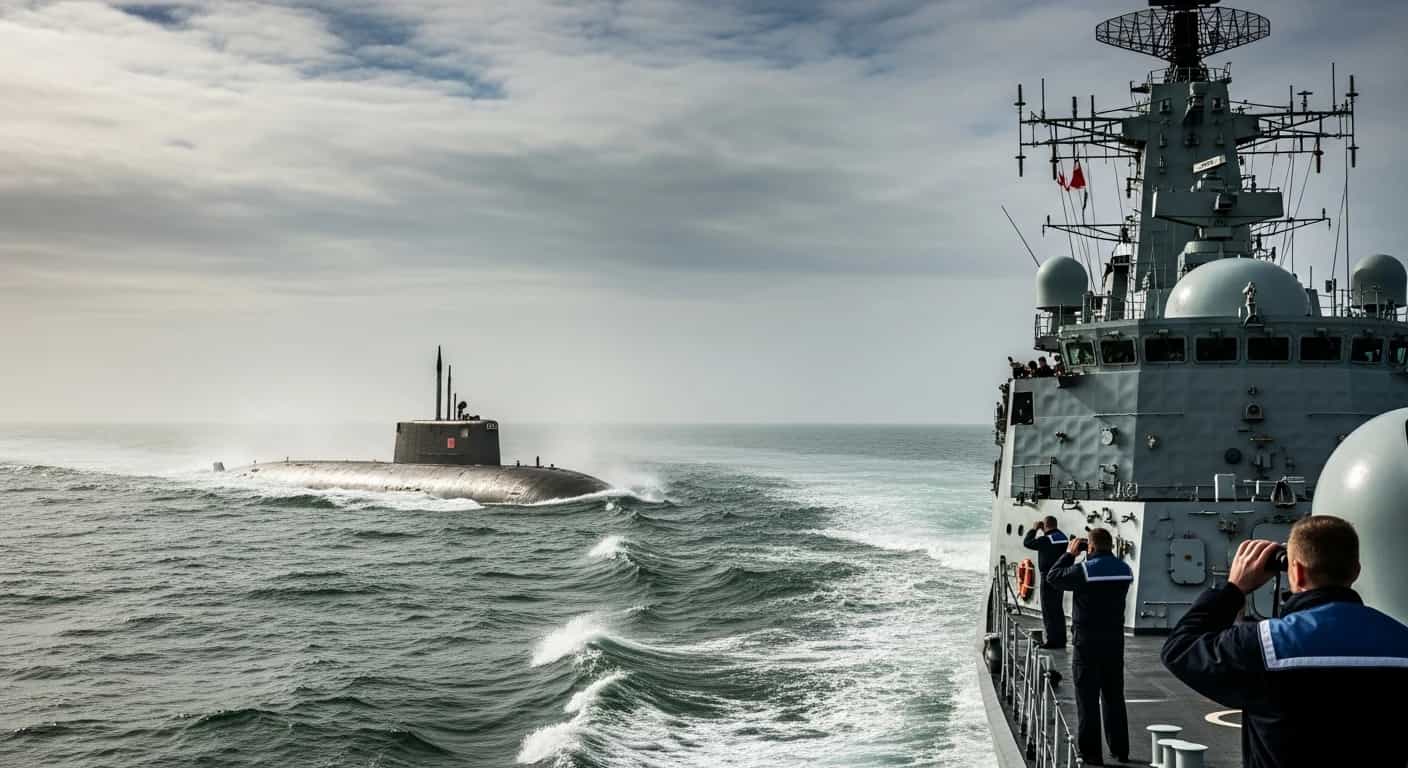 Kanał La Manche arena napięć między Wielką Brytanią a Rosją - rosyjskie okręty przechwycone przez Royal Navy