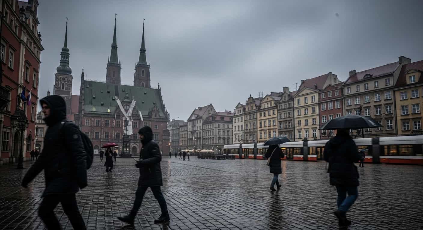 Pochmurny dzień we Wrocławiu - sprawdź szczegółową prognozę pogody na 5 grudnia 2025