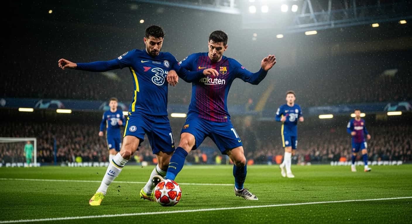 Chelsea podejmuje Barcelonę w kluczowym meczu Ligi Mistrzów