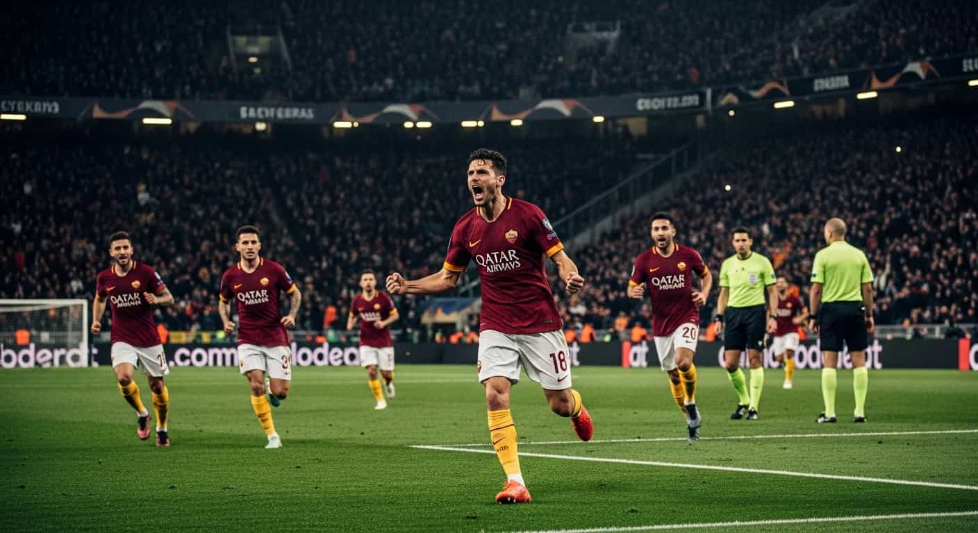 Roma pokonuje Stuttgart 3-1 dzięki dubletowi Pisillego w Lidze Europy